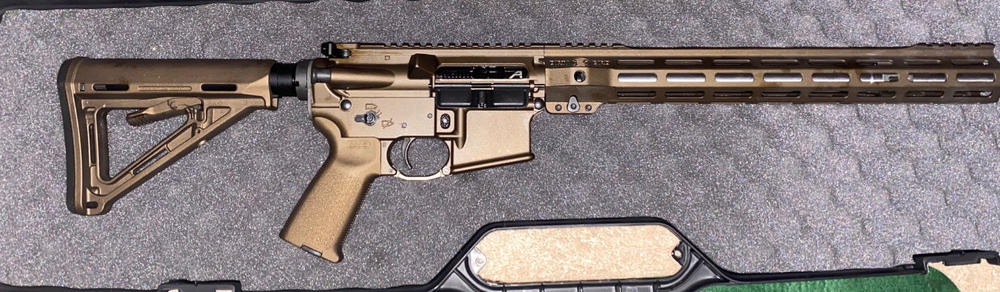 Magpul MOE Mil-Spec Stock and Grip - Midnight Bronze - Customer Photo From Matt Wherry