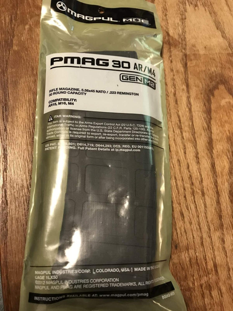 Magpul PMAG MOE 5.56 30RD - Black - Customer Photo From Dustin Flansburg