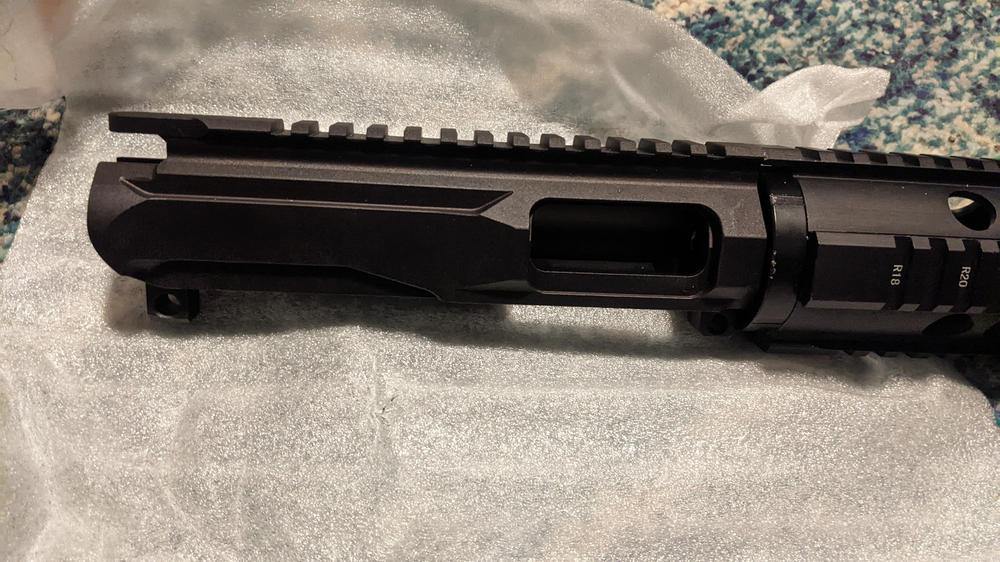 NBS AR-9 Billet Upper Receiver for 9mm / .45 - Customer Photo From Ryan Hanna