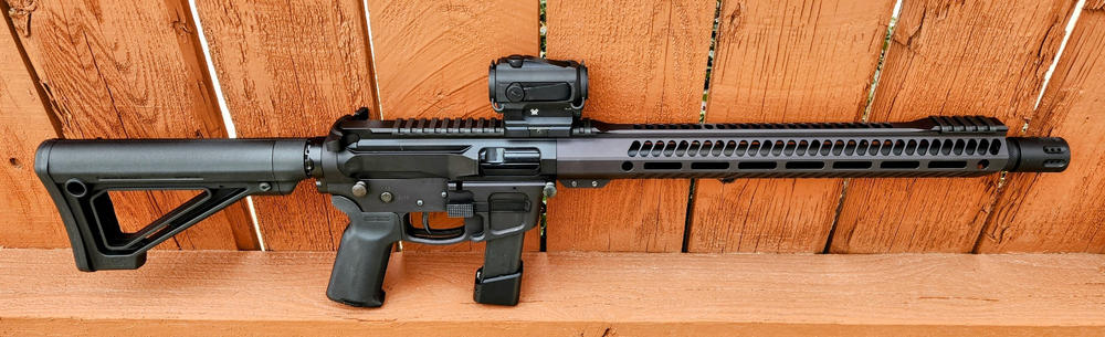 NBS AR-9 Billet Upper Receiver for 9mm / .45 - Customer Photo From Aaron Brant
