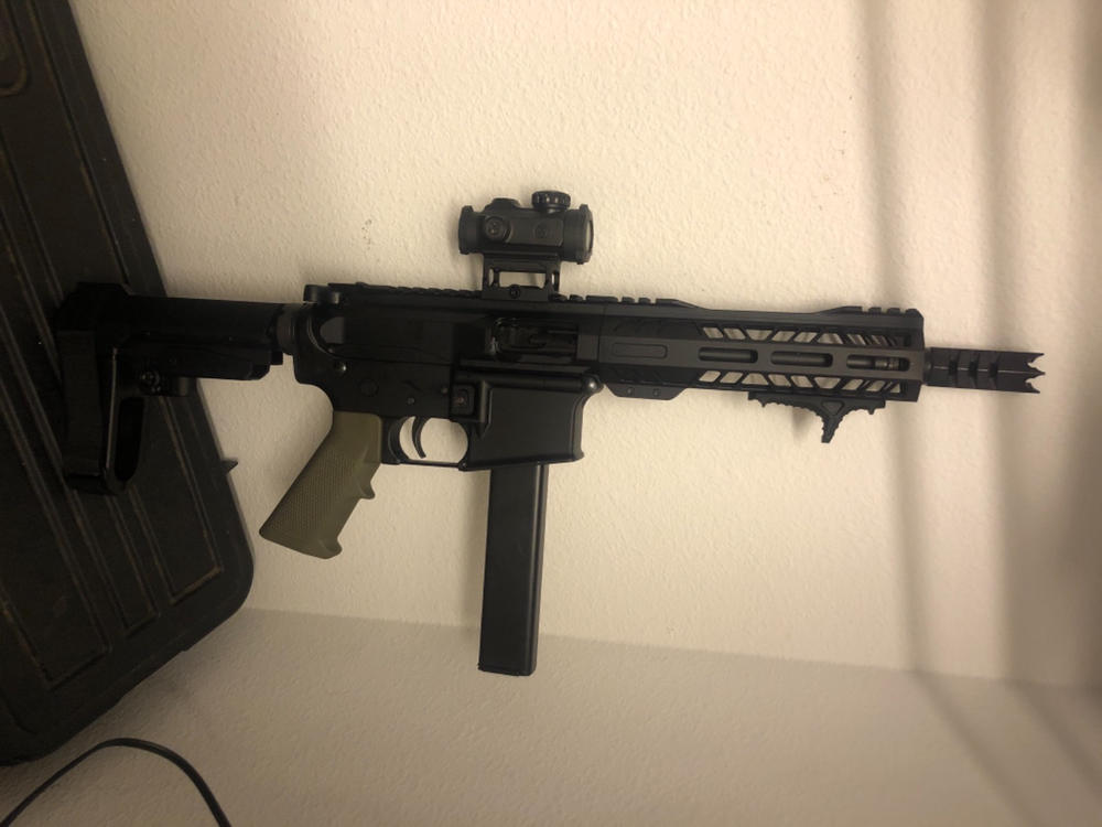 NBS AR-9 Billet Upper Receiver for 9mm / .45 - Customer Photo From Randy Dollar