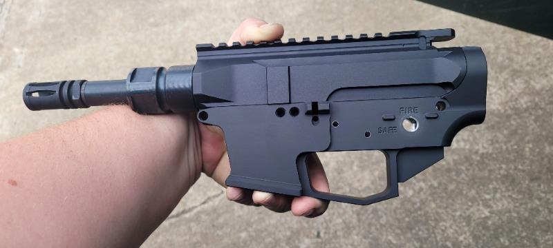 NBS AR-9 Billet Upper Receiver for 9mm / .45 - Customer Photo From C Ward