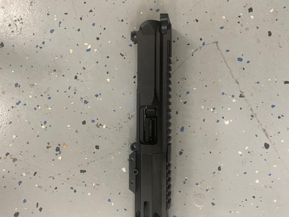 NBS AR-9 Billet Upper Receiver for 9mm / .45 - Customer Photo From AARON CROSS