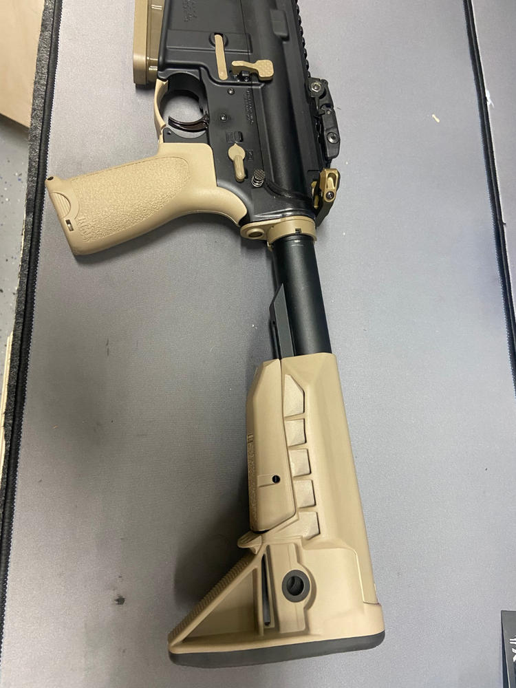 BCMGUNFIGHTER SOPMOD Stock - MOD 0 - FDE - Customer Photo From AARON CROSS