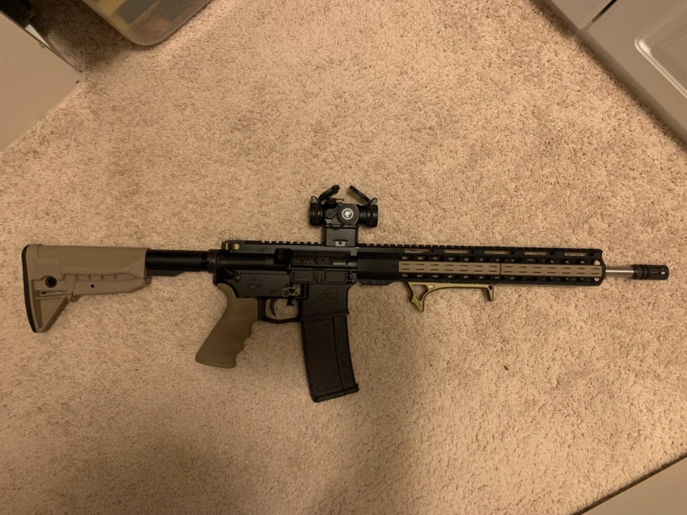 BCMGUNFIGHTER SOPMOD Stock - MOD 0 - FDE - Customer Photo From Aaron Tolbert