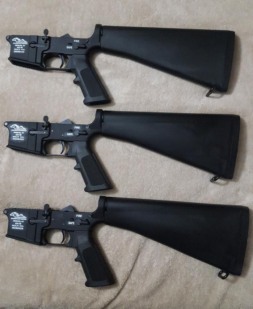 Retro AR-15 A2 Lower Build Kit - Customer Photo From Landon Rogers