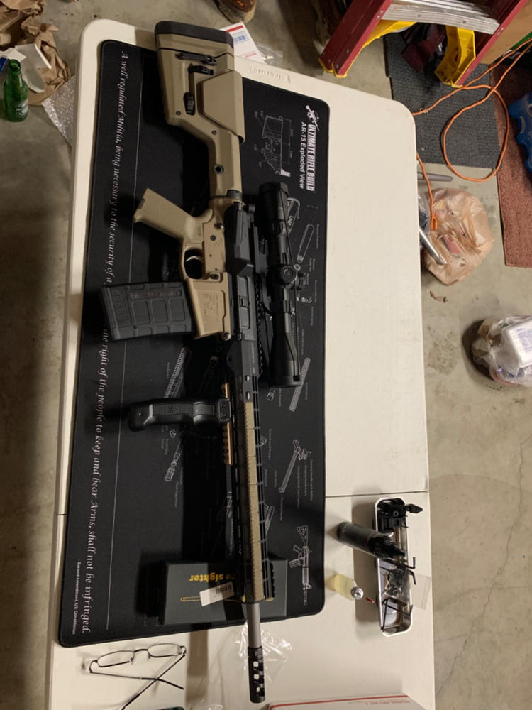 Magpul PRS GEN3 Precision-Adjustable Stock - FDE - Customer Photo From Tony Ky