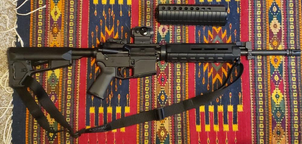 Magpul MOE M-LOK Hand Guard, Mid-Length  AR-15/M4 - Black - Customer Photo From William B.