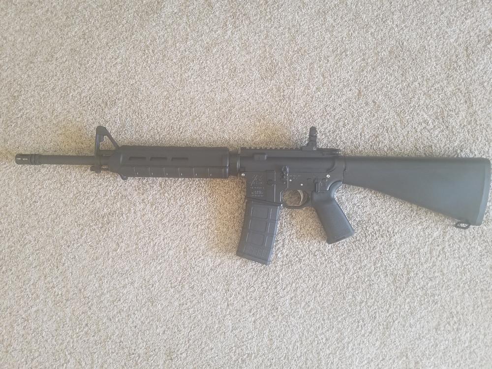 Magpul MOE M-LOK Hand Guard, Mid-Length  AR-15/M4 - Black - Customer Photo From DAVID KIM