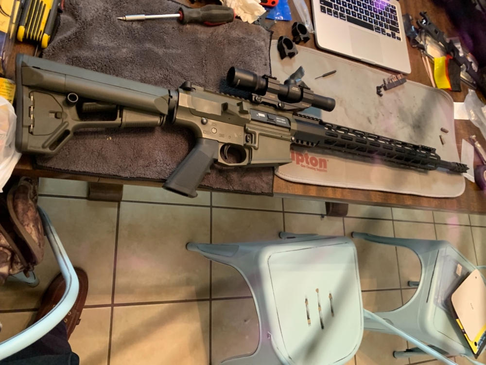 Magpul ACS Carbine Stock Mil-Spec - OD Green - Customer Photo From Clay Gimbel