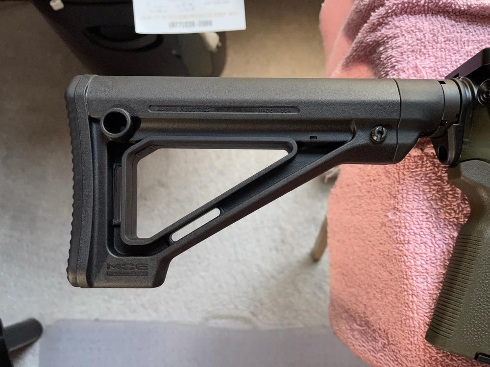 Magpul MOE Fixed Stock - Black - Customer Photo From David Brents