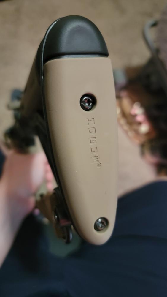 Hogue Mil-Spec Overmold Stock - FDE - Customer Photo From Jacob Campanaro