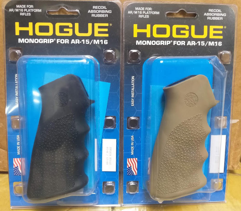 Hogue Overmold Pistol Grip w/ Finger Grooves - Black - Customer Photo From Hute Chao