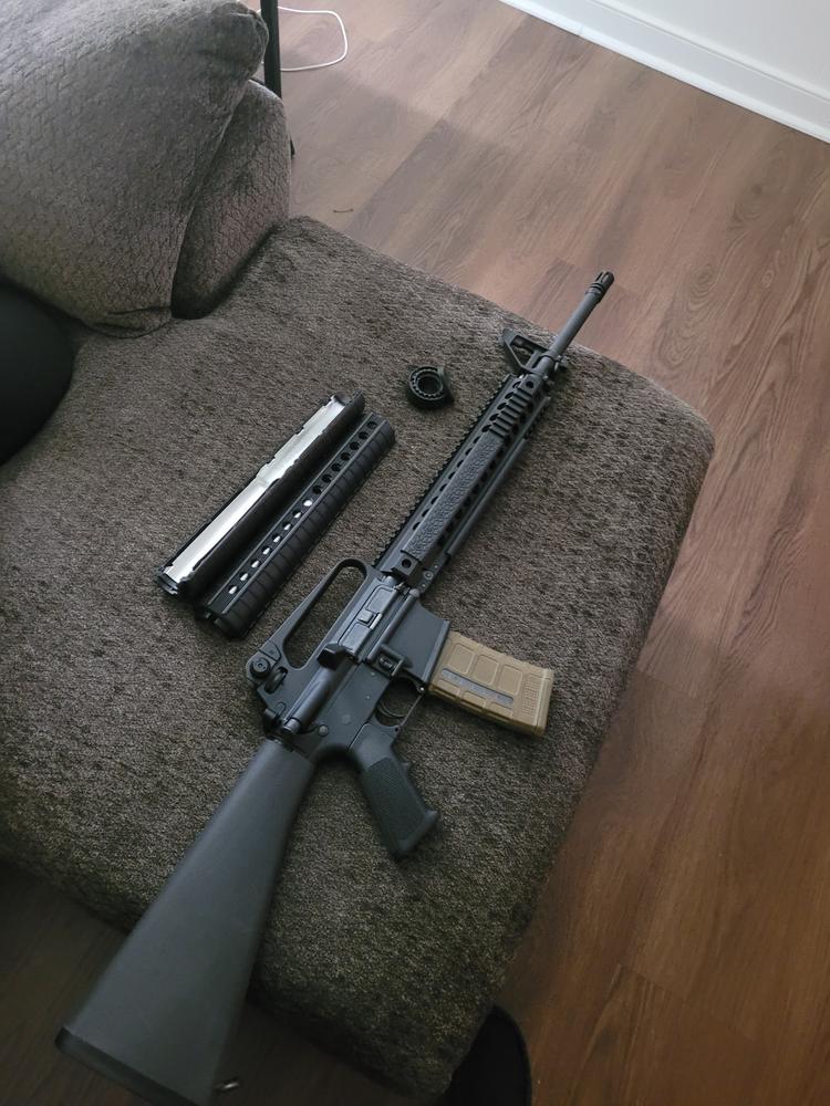 Dirty Bird AR-15 ASAL Free Float Quad Rail - Customer Photo From Barraza