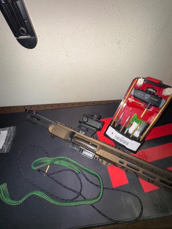 NBS Bore Cleaner - Easy pistol and rifle bore cleaning - .22 Cal (.223 / 5.56 / .224) - Customer Photo From Connor Rafie