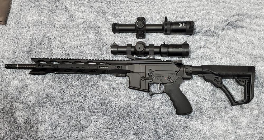 Swampfox Optics Tomahawk Series 1-8X24 SFP Rifle Scope - Guerrilla Dot BDC - Customer Photo From Aniwat Ratana