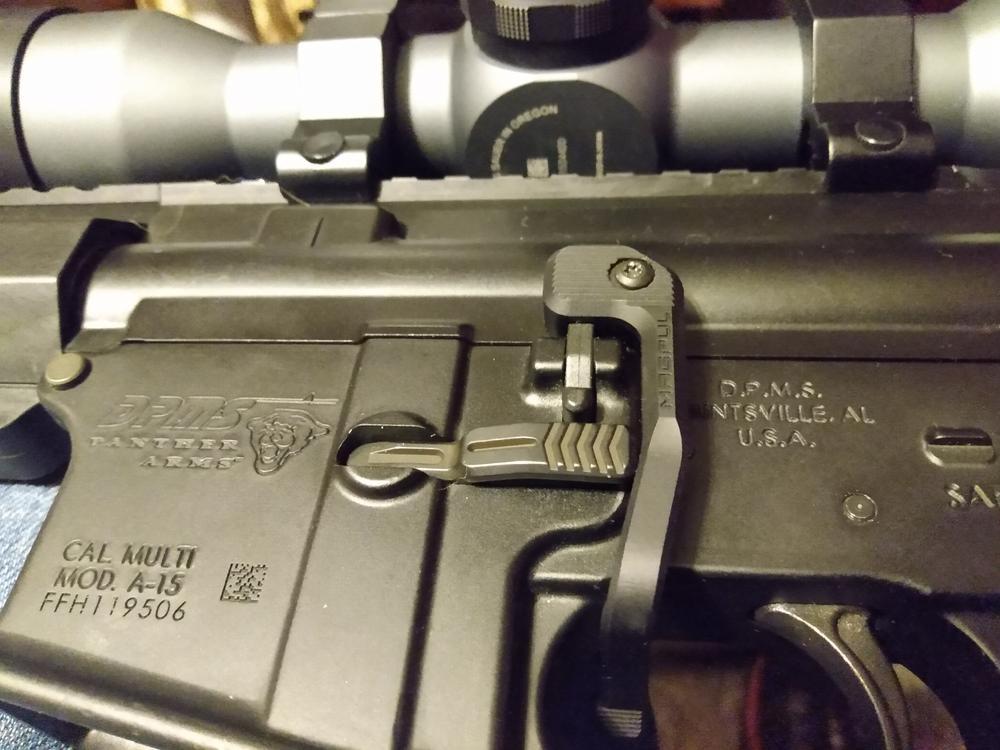 Strike Industries Ambidextrous Magazine Release AR15Discounts