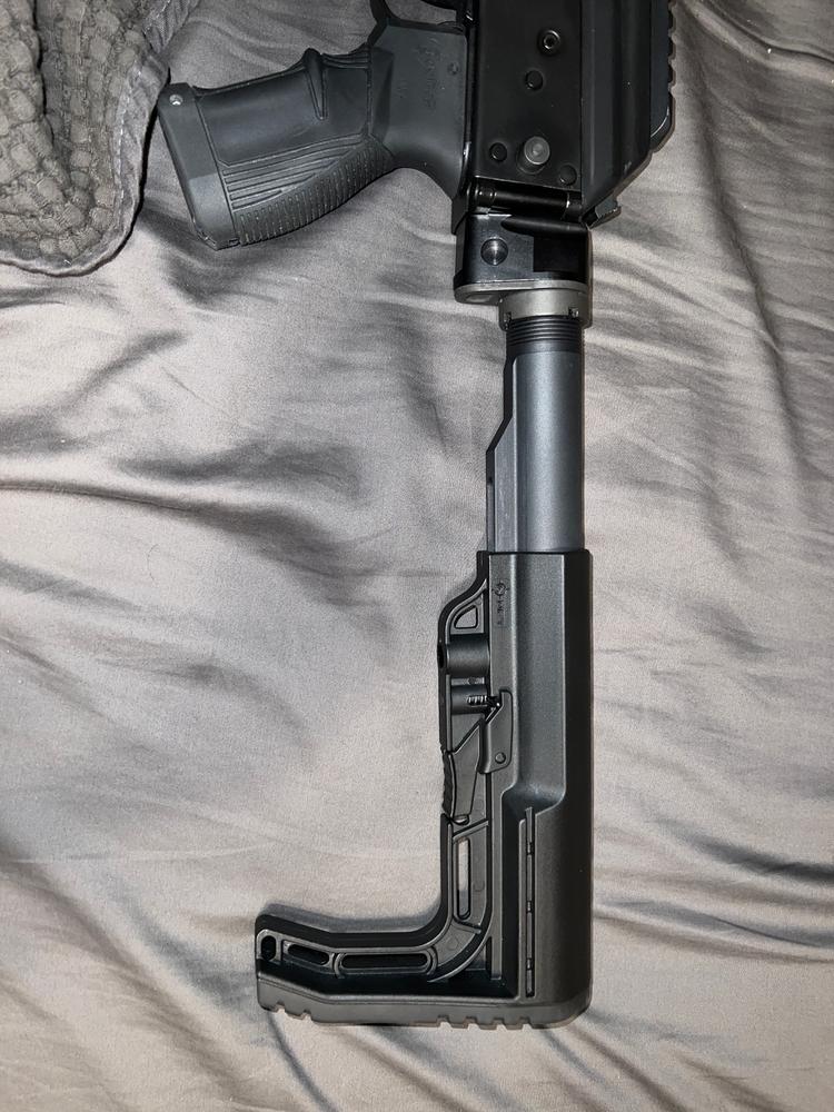 MFT BATTLELINK Minimalist Stock - Mil Spec - Black - Customer Photo From Veaulio