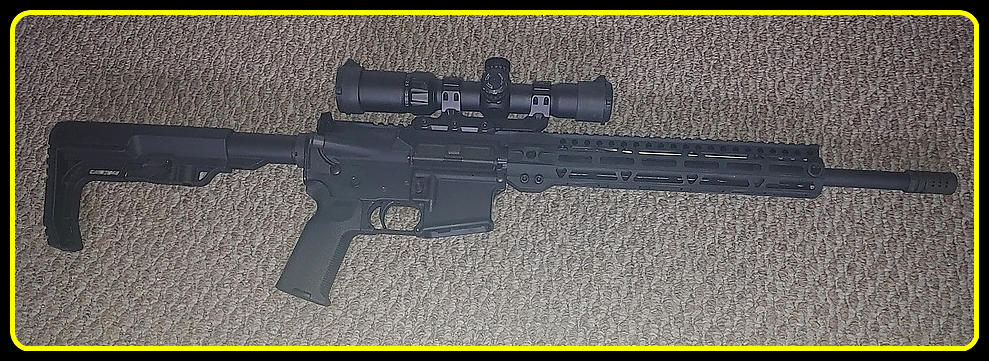 MFT BATTLELINK Minimalist Stock - Mil Spec - Black - Customer Photo From jeb bledsoe