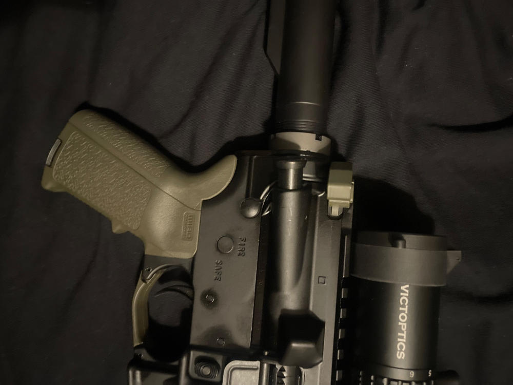 Armaspec Victory Charging Handle - OD Green - Customer Photo From Robert Gonzalez