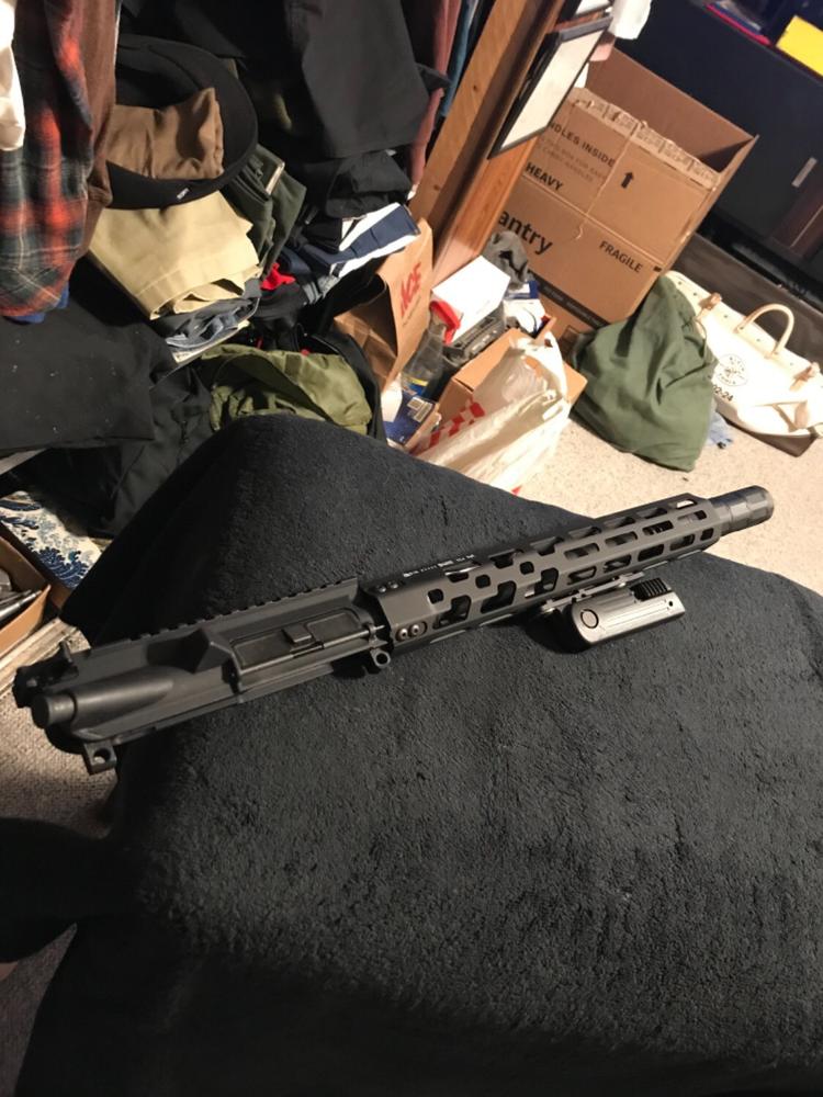 Odin Works MLOK Rune Forend - 12.4 - Customer Photo From Kristopher Orcutt