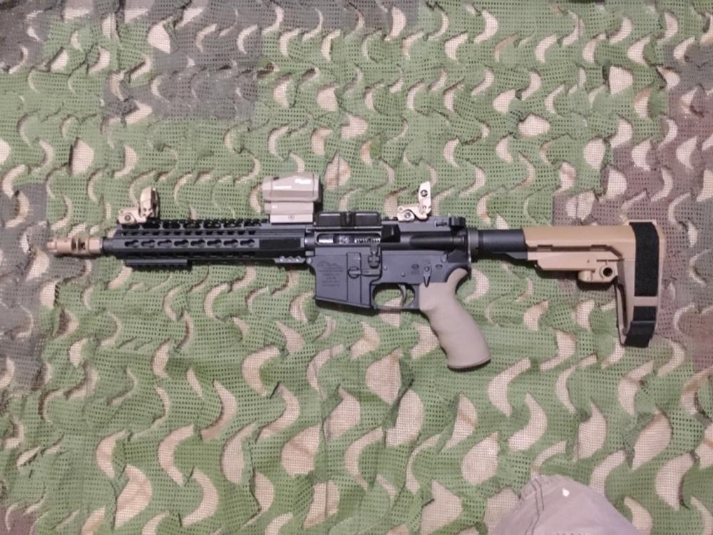 Left Handed AR-15 Upper Receiver + BCG Combo - Customer Photo From Karlton Criswell