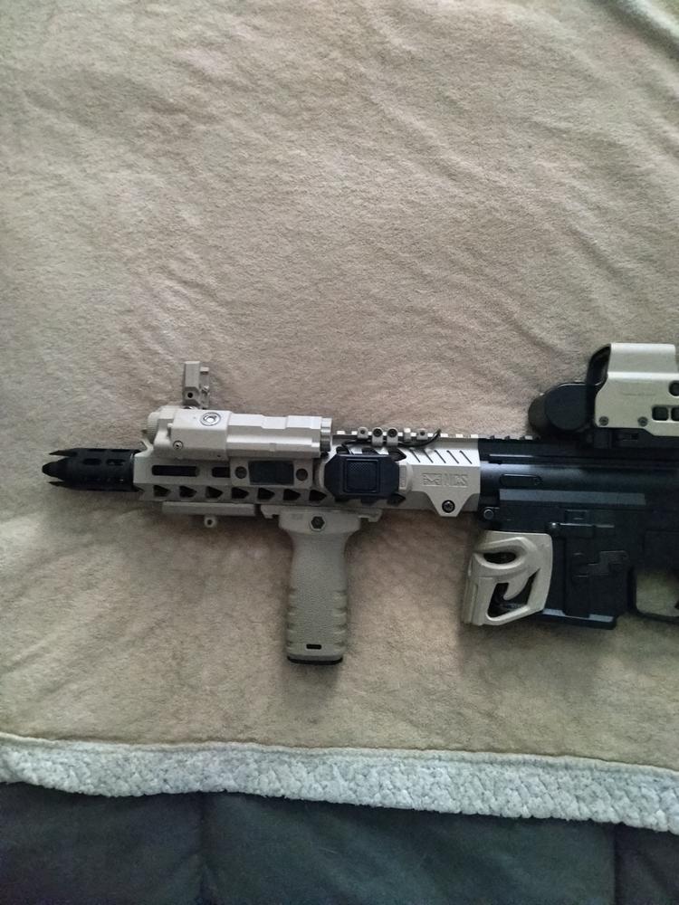 MFT REACT Short Vertical Grip - SDE - Customer Photo From Paul 