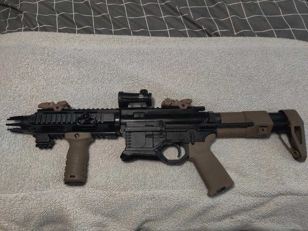 Armaspec XPDW Stock - Gen 2 - FDE - Customer Photo From Andrew Valdez