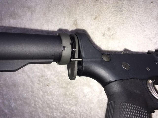 NBS Mil-Spec Carbine Receiver Extension (Castle) Nut - Customer Photo From David Peterson