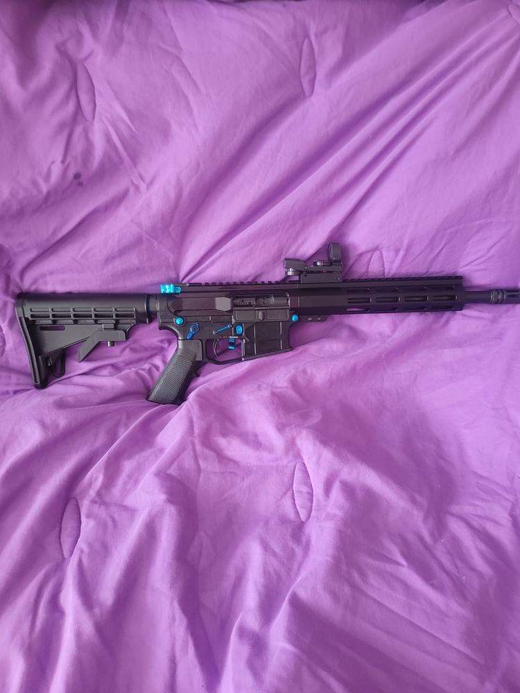 NBS 11.5" Slick Side 5.56 Nitride-Carbine M-LOK Upper Assembly - Customer Photo From Dimitrios Monogios