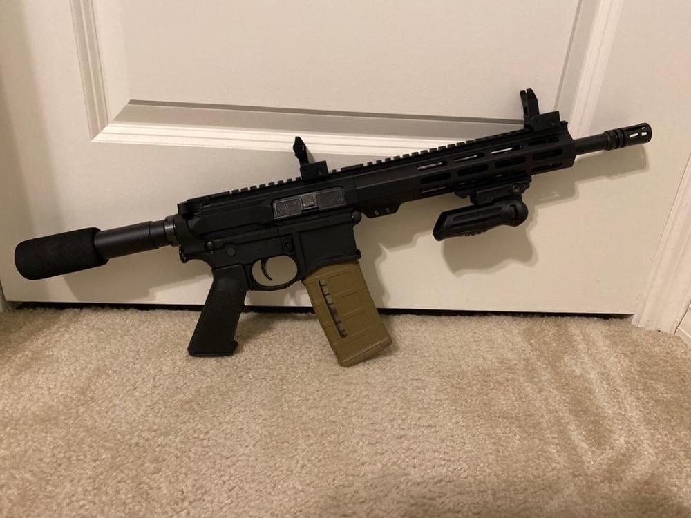 NBS 11.5" Slick Side 5.56 Nitride-Carbine M-LOK Upper Assembly - Customer Photo From Scott Hilliard