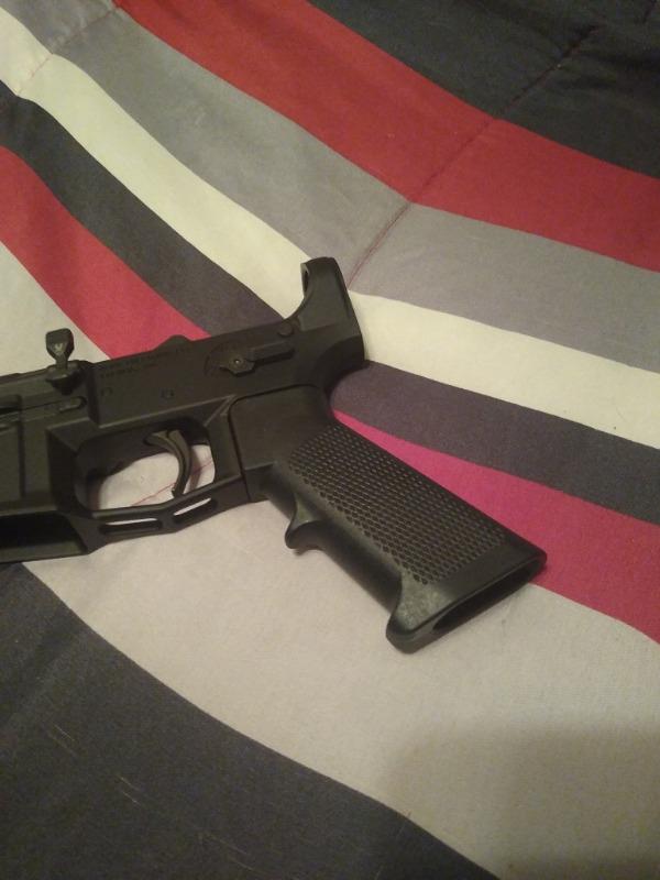 A2 Style Pistol Grip Assembly - Customer Photo From David Moore