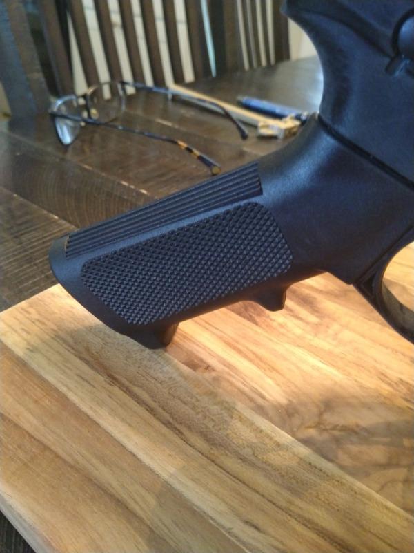 A2 Style Pistol Grip Assembly - Customer Photo From jarod morris