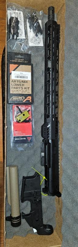 Aero Precision - AR-15 Lower Parts Kit, Minus FCG/Trigger Guard/Pistol Grip - Customer Photo From Bernard Plasencia