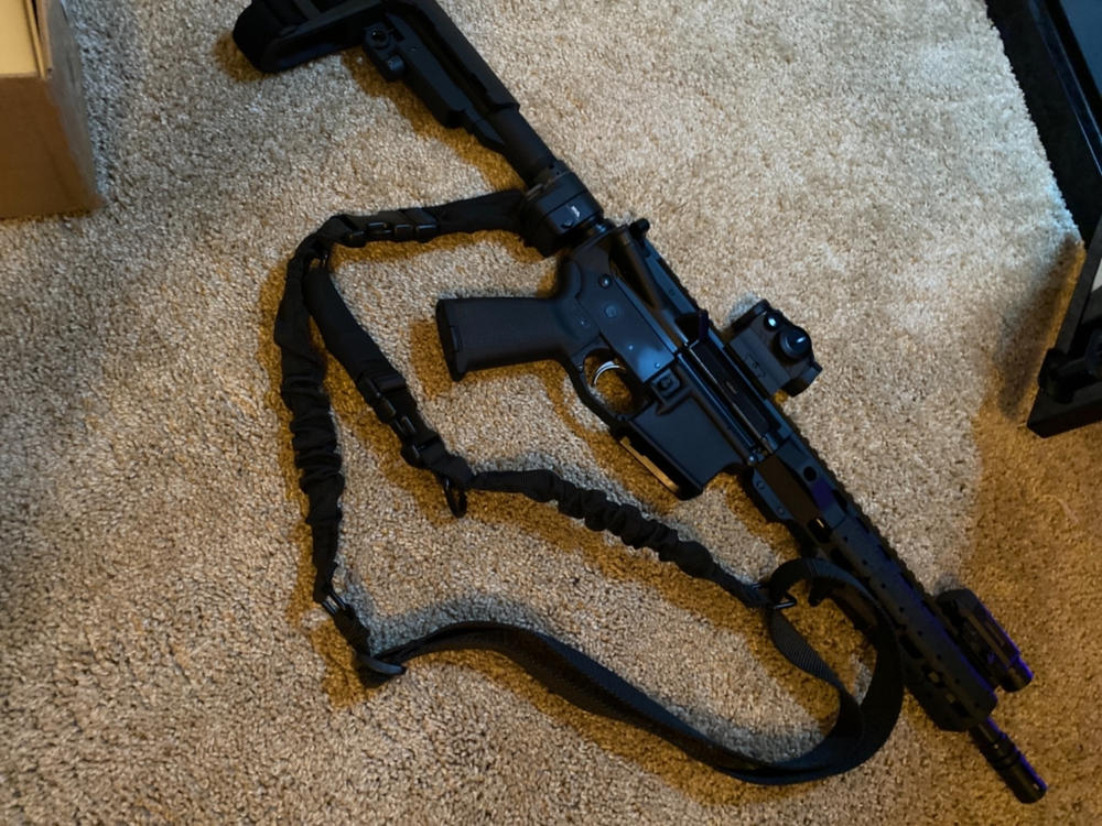 NBS 2 to 1 Point Double Bungee Rifle Sling - Black - Customer Photo From Ryan Sidoti