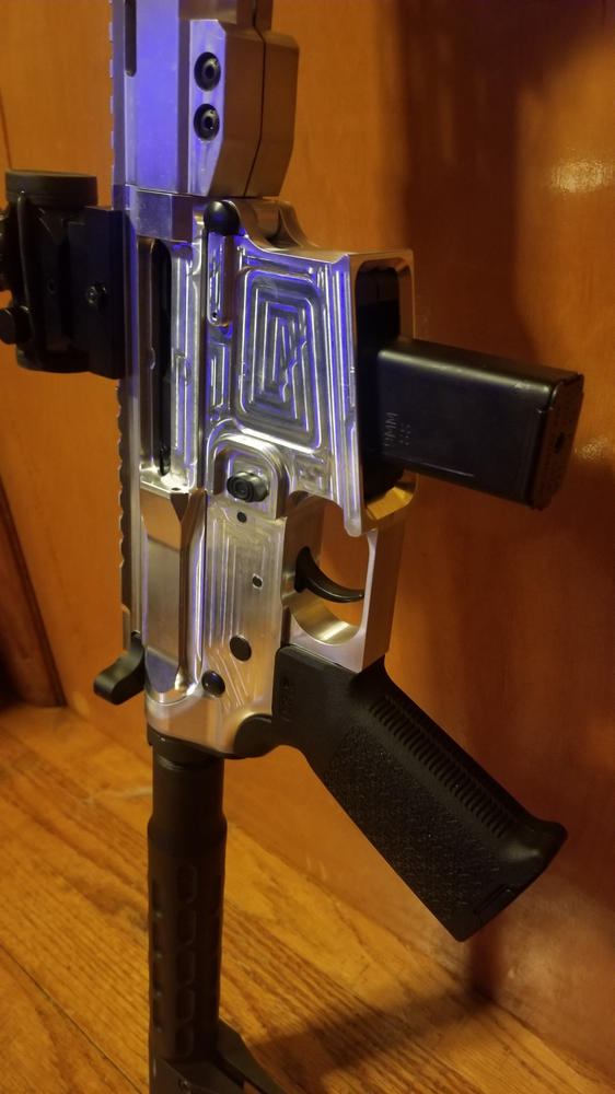 NBS 9MM Colt Magazine Magwell Adapter for AR-15 - Customer Photo From Mark van Lieshout