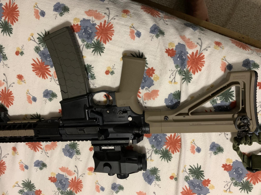 MFT ENGAGE Pistol Grip Gen 2 - SDE - Customer Photo From Ermilando Miranda