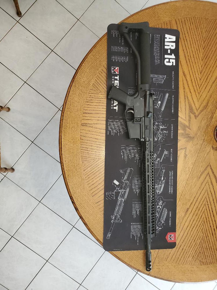 NBS AR-15 .223/5.56 A2 Style Mil-Spec Buffer / Receiver Extension Kit - Customer Photo From Larry Ray