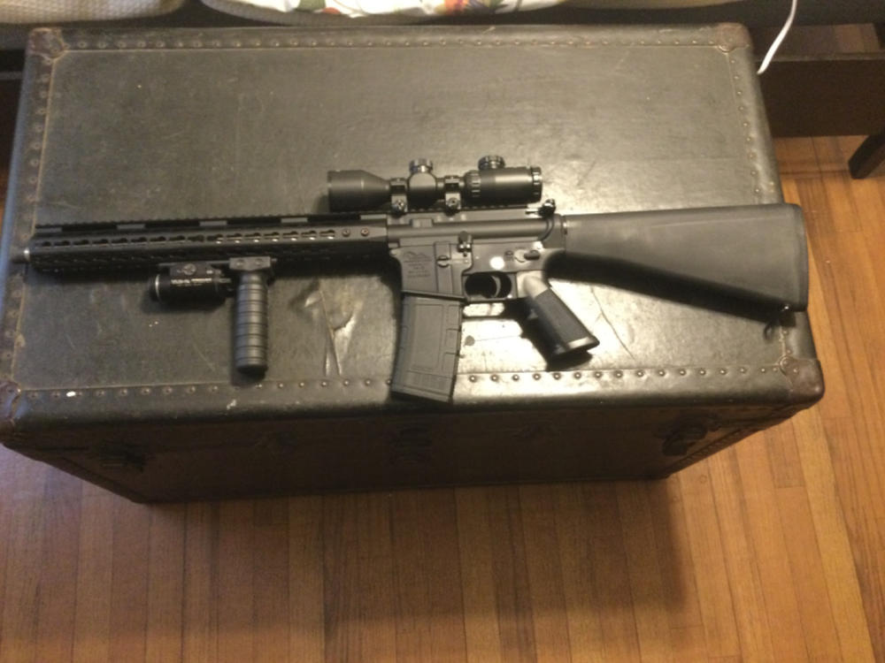 NBS AR-15 .223/5.56 A2 Style Mil-Spec Buffer / Receiver Extension Kit - Customer Photo From Marilyn Best