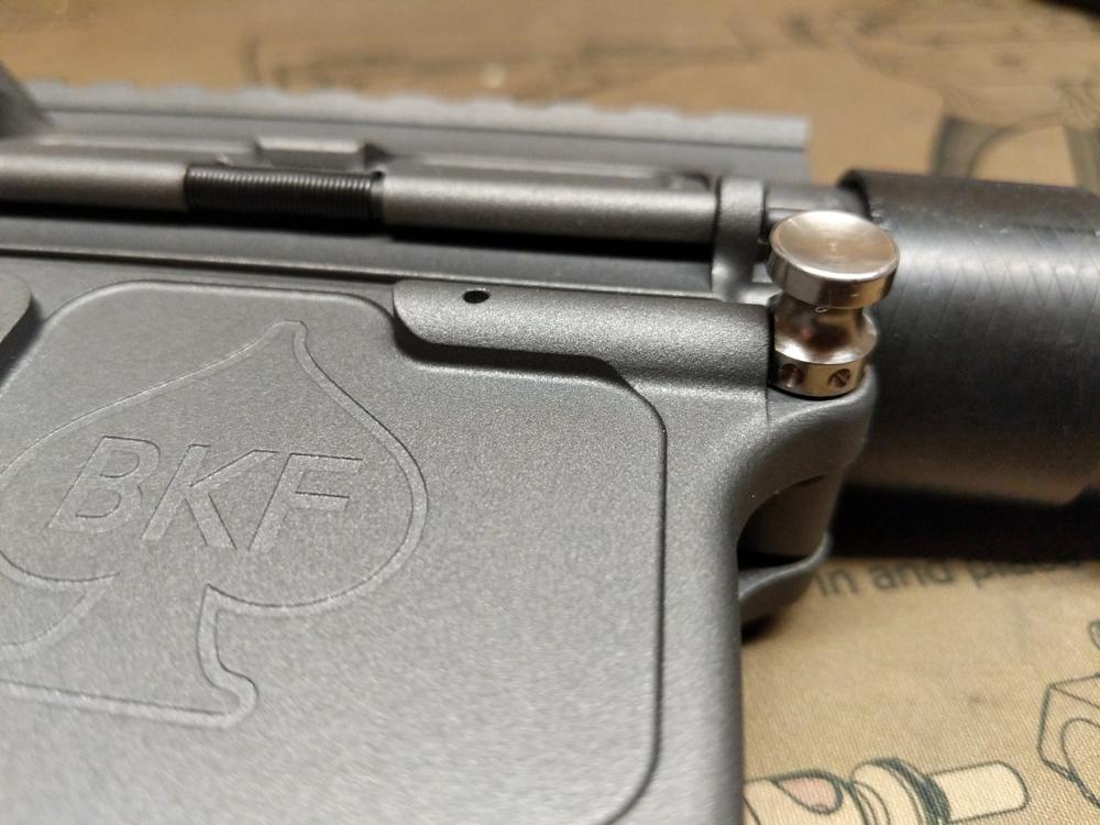 NBS AR-15 Easy Pull Takedown / Pivot Pins - Stainless Steel - Front & Rear - Customer Photo From Carl Mox