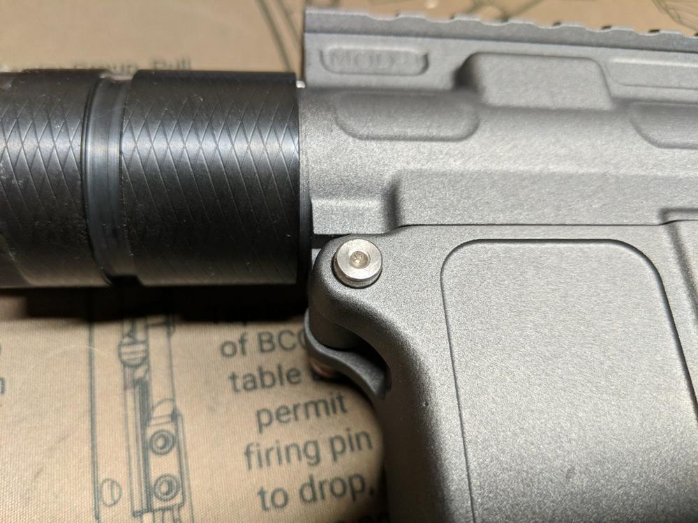 NBS AR-15 Easy Pull Takedown / Pivot Pins - Stainless Steel - Front & Rear - Customer Photo From Carl Mox