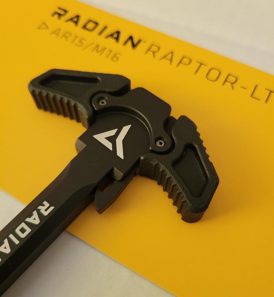 Radian Raptor-LT Ambidextrous Charging Handle - Black - Customer Photo From Mark Ohlsen