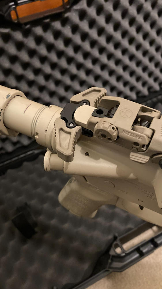 Radian Raptor-LT Ambidextrous Charging Handle - FDE - Customer Photo From Eric Arocho