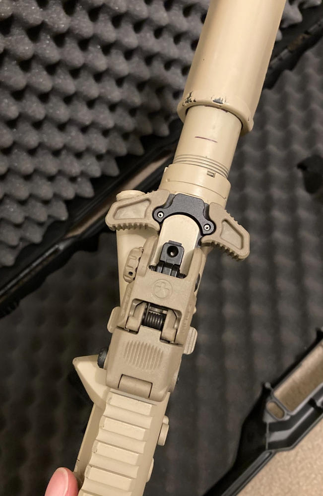 Radian Raptor-LT Ambidextrous Charging Handle - FDE - Customer Photo From Eric Arocho