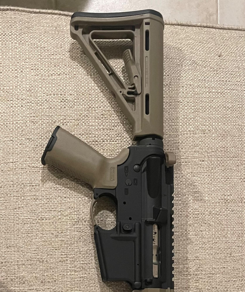 Radian Raptor Ambidextrous Charging Handle - FDE - Customer Photo From Seth Mills