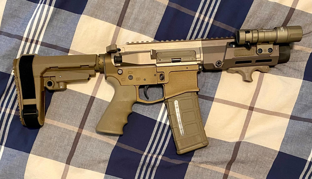 Radian Raptor Ambidextrous Charging Handle - FDE - Customer Photo From Mike Grasparil