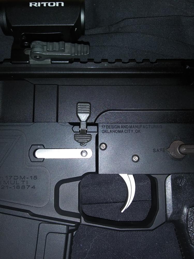 NBS Mil-Spec Lower Parts Kit Minus FCG & Pistol Grip - Customer Photo From Robert Nimrick