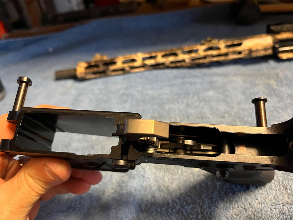 NBS Mil-Spec Lower Parts Kit Minus FCG & Pistol Grip - Customer Photo From Todd Turpin