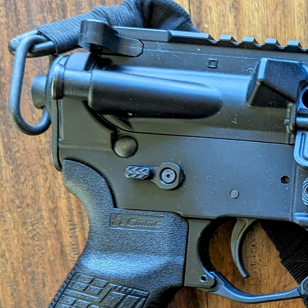 NBS Mil-Spec Style Ambidextrous Safety Selector Black - Customer Photo From Karl Erich Martell