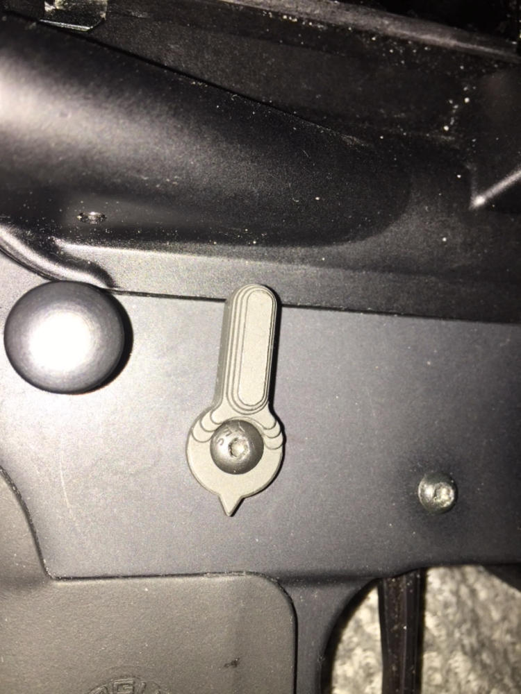 NBS Mil-Spec Syle Ambidextrous Safety Selector - Customer Photo From Bill Camara